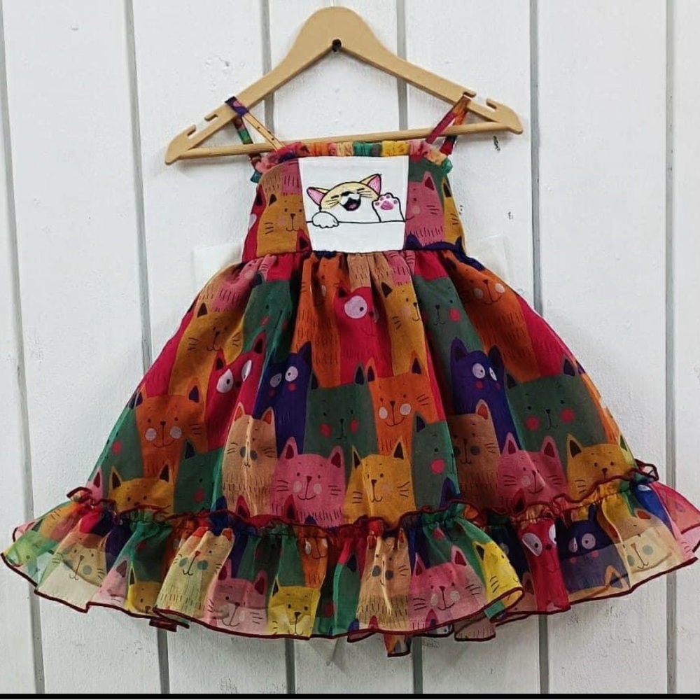 OhShana! Dress Size 2T Cat Cats Kitty Kitties Oh Shana